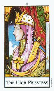 High Priestess by Palladini Tarot