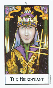 Hierophant by Palladini Tarot