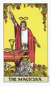 Magician by Rider-Waite Tarot