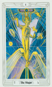 Magus by Crowley Tarot