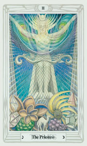 Priestess by Crowley Tarot