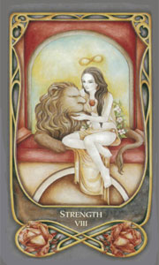 Strength by Fenestra Tarot