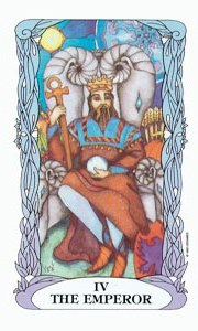 Emperor by Moon Garden Tarot