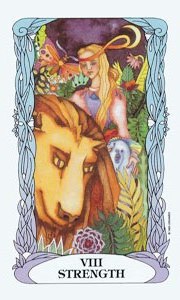 Strength by Moon Garden Tarot