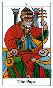 Pope by Merseille Tarot
