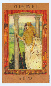 Justice by Goddess Tarot