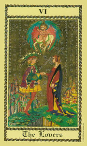 Lovers by Scapini Tarot